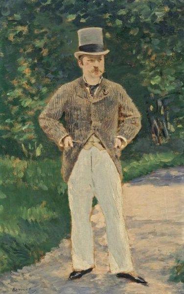 Edouard Manet Portrait de Monsieur Brun oil painting image